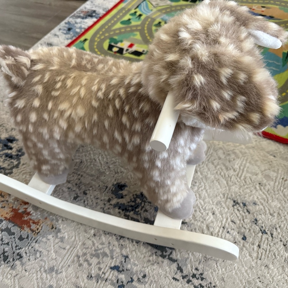 Plush Rocking Deer Toy
